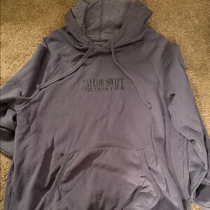 Taylor Swift The Eras Tour Charcoal Hoodie